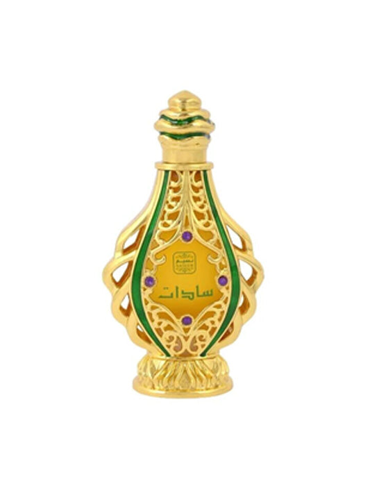 Sadaat 20 Ml Perfume Oil by Naseem Floral Fruity Apricot Jasmine Musk Wood Attar (Men)