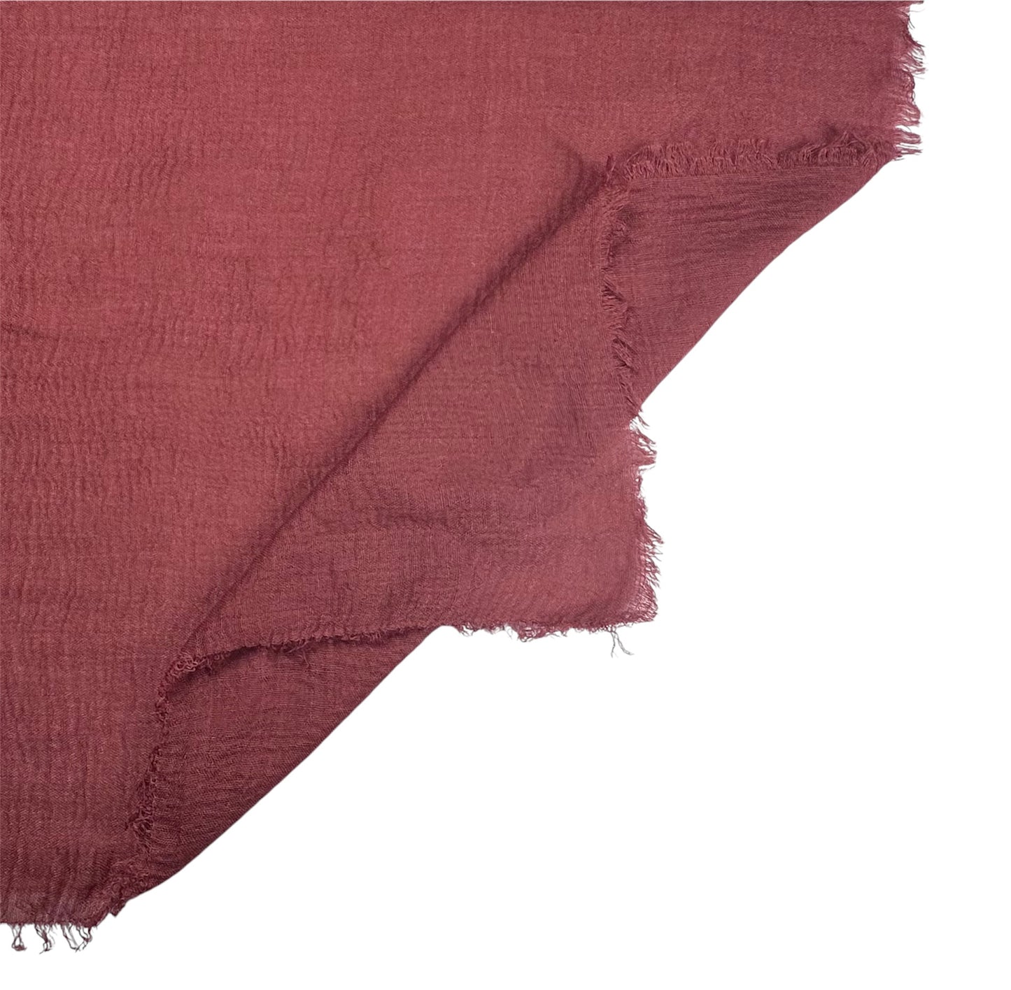 Rose Crinkled Cotton Hijab
