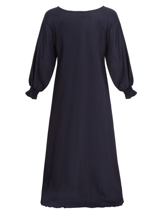 Girls Black zip Abayah