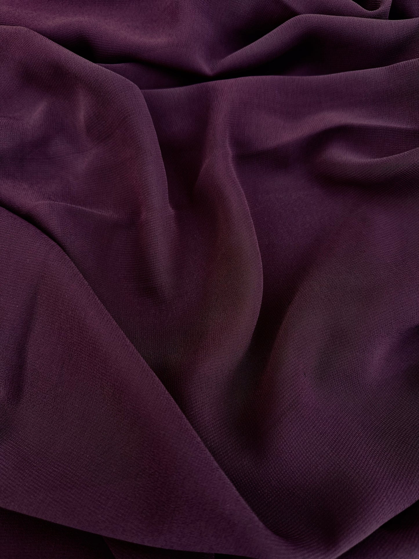 Plum Chiffon Hijab