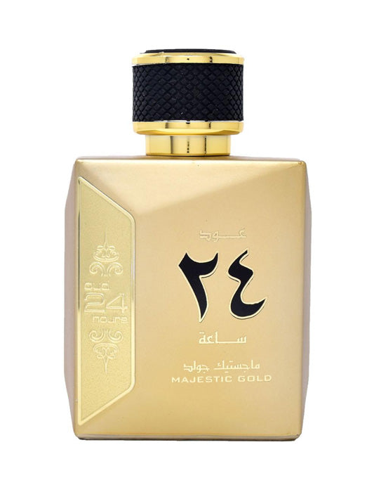 Oud 24 hours Majestic Gold EDP Arabian Spray Perfume 100ML By Ard al Zaafaran