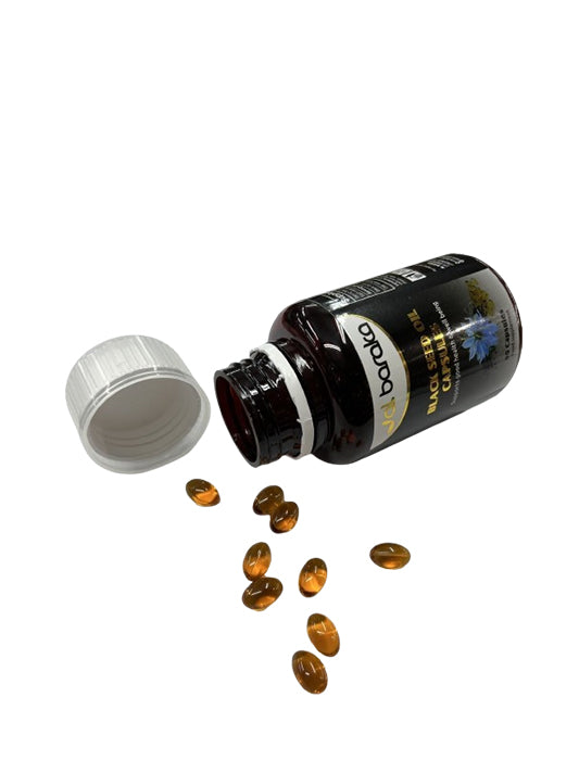 Al Baraka Black Seed Oil (Halal) capsules