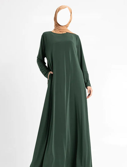 Bottle Green Inigo Abaya