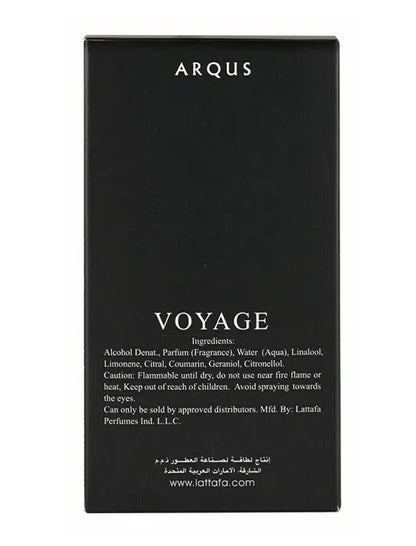 Voyage Pour Homme Eau De Parfum 100ml By Arqus