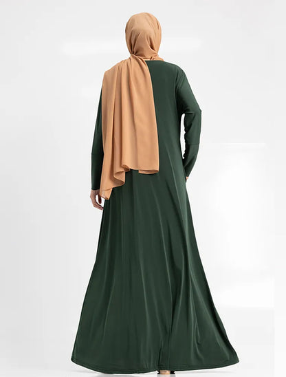 Bottle Green Inigo Abaya