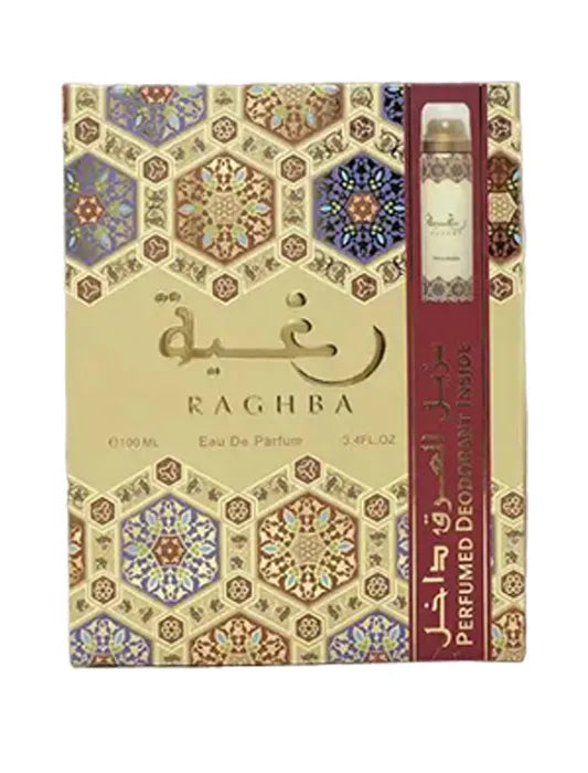 Lattafa Raghba 100ml Arabian Spray Perfume