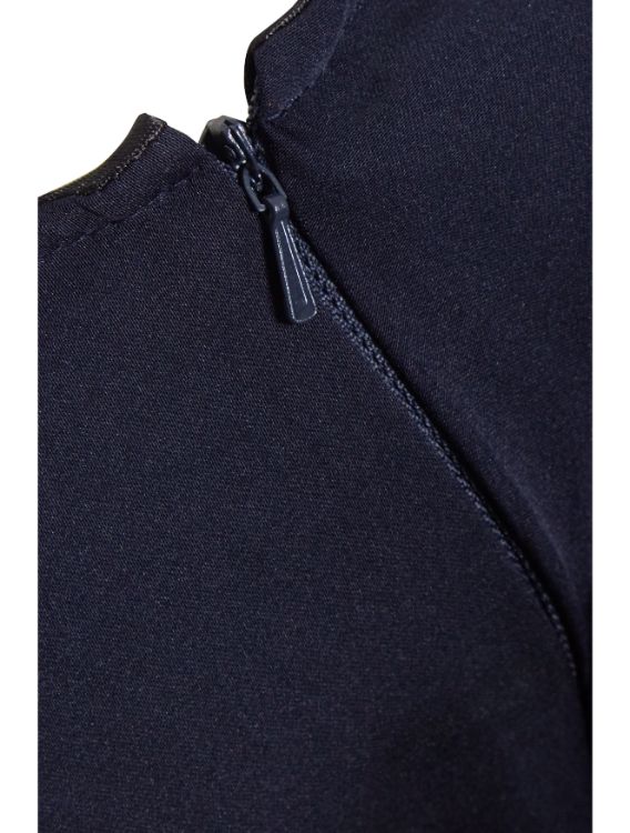 Girls Black zip Abayah