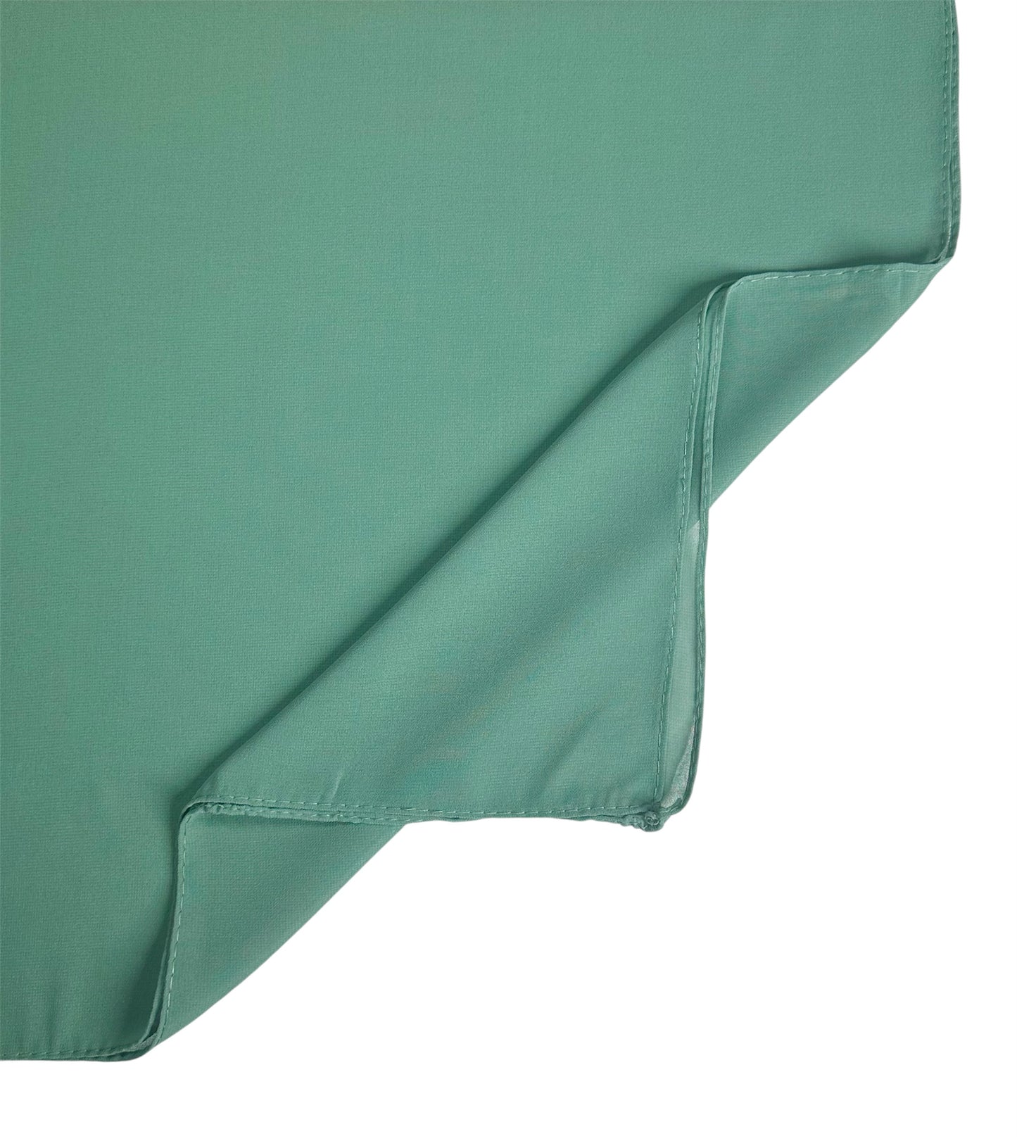 Dark Mint Chiffon Hijab