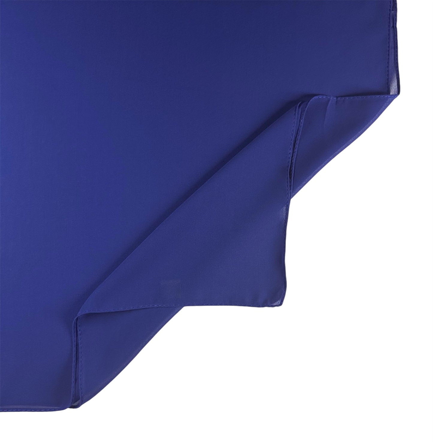 Royal Blue Chiffon Hijab