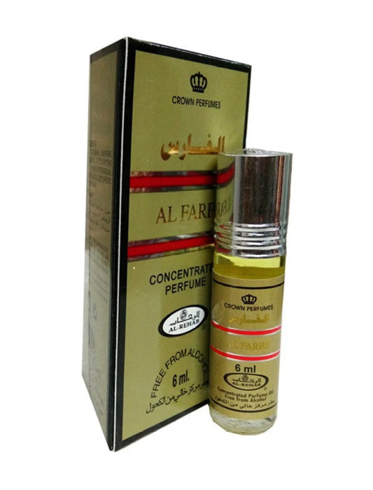 Al Fares Attar 6ml Concentrated Perfume Oil for Men