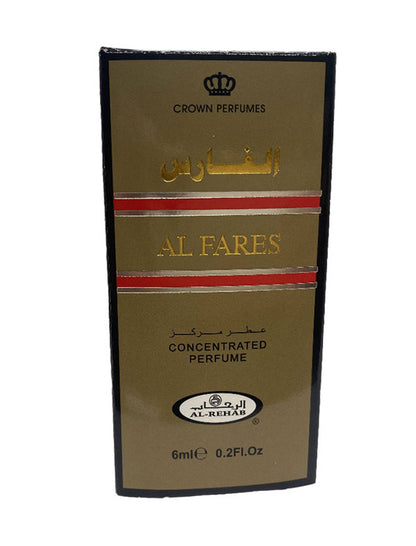 Al Fares Attar 6ml Concentrated Perfume Oil for Men