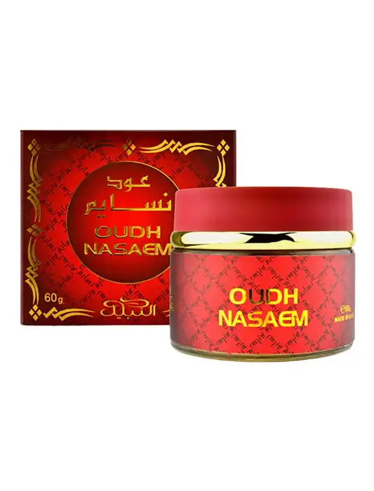 Nabeel Oudh Nasaem Bakhoor 60g Arabian Incense